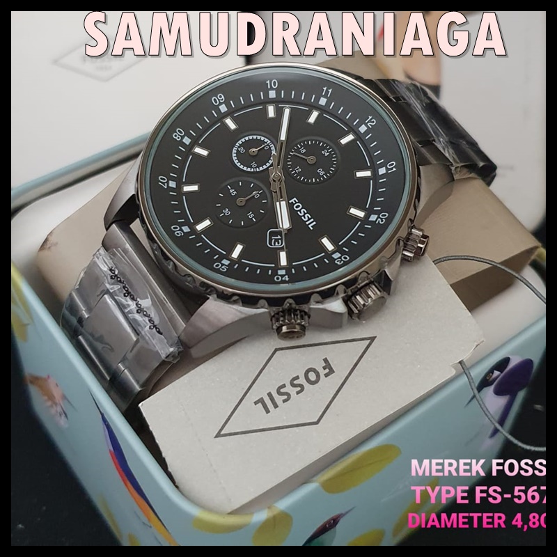 JAM TANGAN PRIA FOSSIL FS 5672/ FS 5673 ORIGINAL