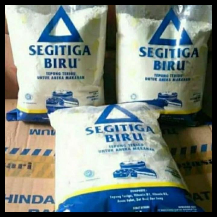 

Tepung Terigu Segitiga Biru 1 Kg 1 Dus, Gojek Grab Only