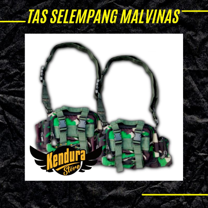 TAS MALVINAS - TAS SELEMPANG LORENG - TNI - ARMY - TACTICAL - PERBAKIN