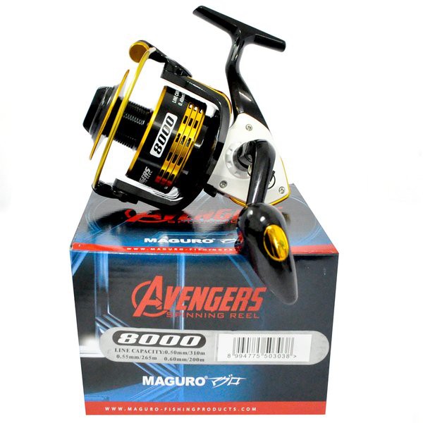 promo   Reel Pancing Maguro Avengers 8000   murah