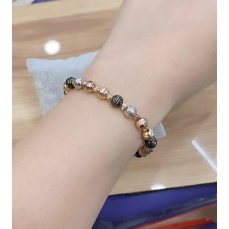 Gelang Premium Lapis emas anti karat anti alergi gelang krincingan Premium Quality 9655