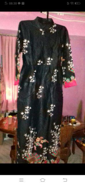 Batik Couple Keluarga Sania Ruffle Ori Ndoro Jowi Dnt Motif Kipas