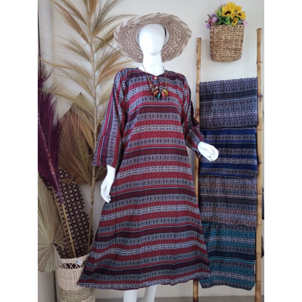 daster lengan panjang jumbo