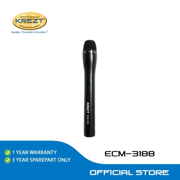 PROFESSIONAL MICROPHONE CONDENSER KREZT ECM 3188 Star Seller