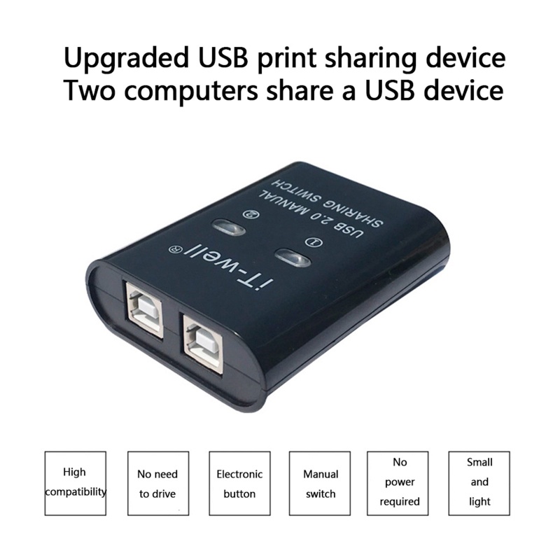 Cre Alat Sharing 1 Port USB Untuk Keyboard Dan Mouse
