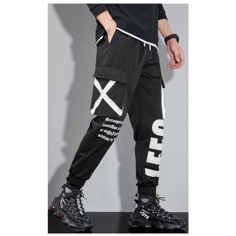 CELANA JOGGER SPORT IMPORT PRIA WANITA KOREA BTS ORIGINAL M-3XL JY12