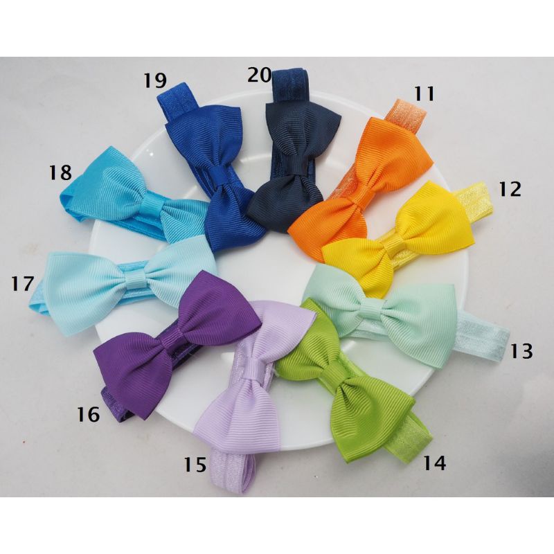 bandana balita simple ribbon