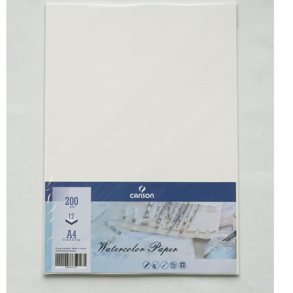 

Buy here Canson Watercolor Paper A4 200gsm X✓✓