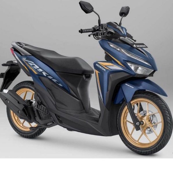 (siap kirim) striping sticker motor honda New Vario 125 cbs iss 2021 matte blue