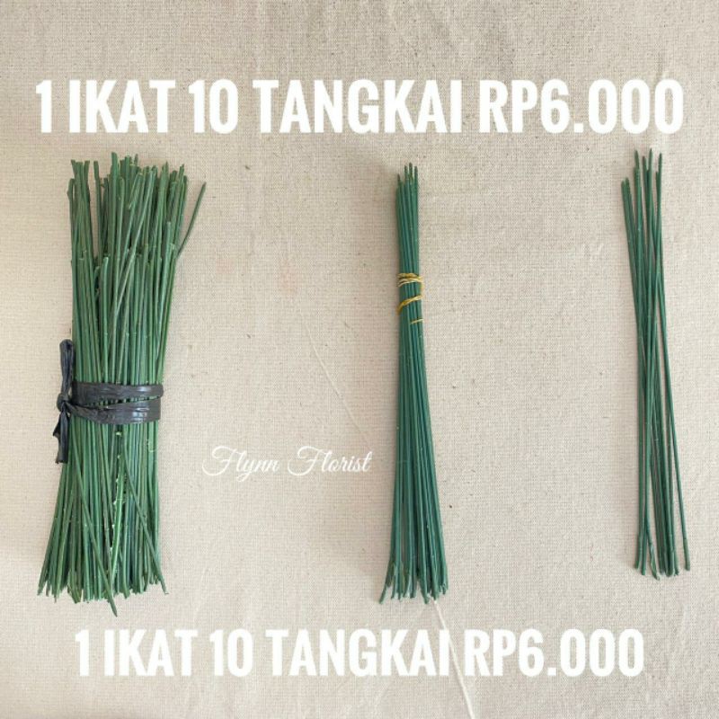 Tangkai Bunga X 1 (1 ikat 10 tangkai) Bunga Artificial / Bunga Plastik / Bunga Dekorasi / Pernikahan