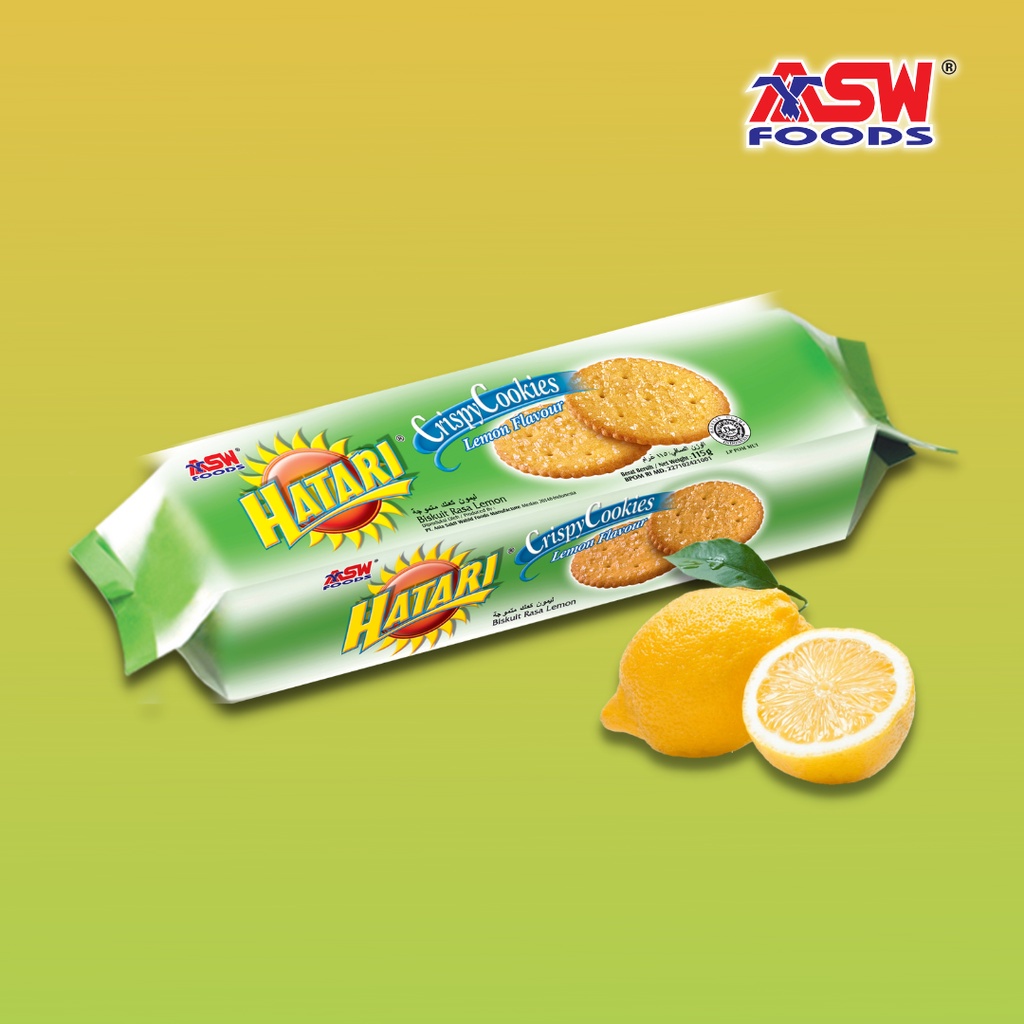 

Hatari Crispy Cookies Lemon 115 gram