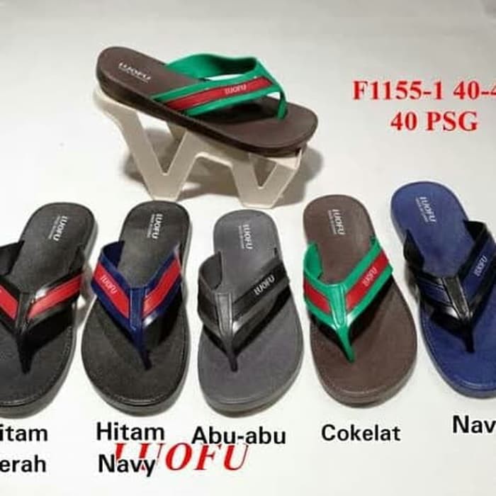 Promo Sandal Jepit Luofu F-1155 Sendal Jepit Karet Luofu Pria Dewasa Berkualitas