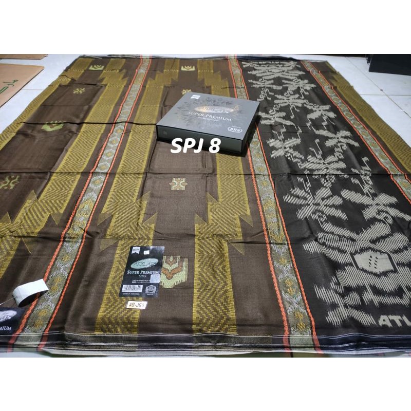 PROMO (COD) SARUNG ATLAS SUPER PREMIUM SILVER Rayon Songket terbaru Termurah Terlaris