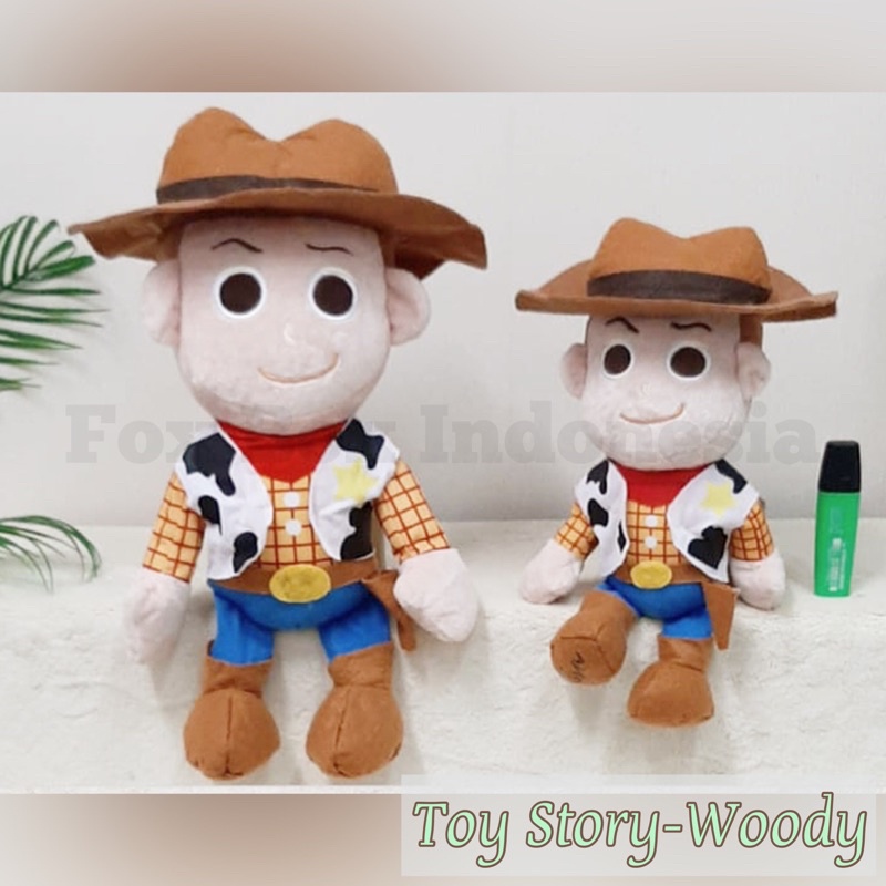 Boneka Korea Toy Story Sheriff Woody Fox Box Indonesia Boneka Impor Premium