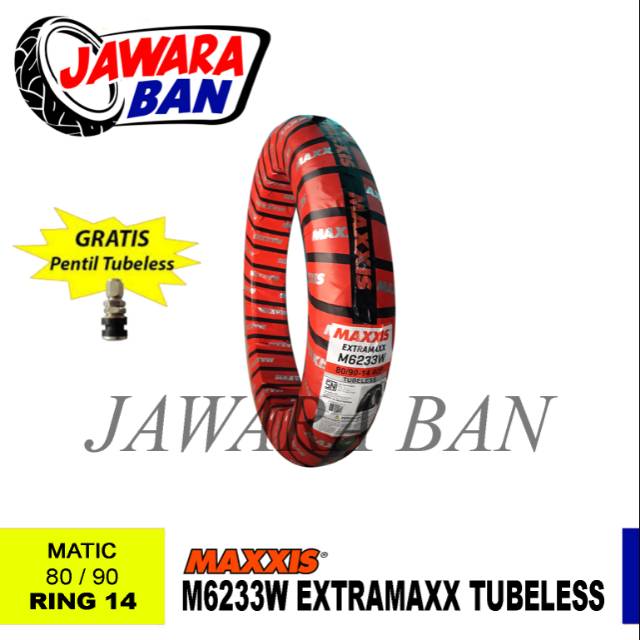 BAN MOTOR MATIC MAXXIS EXTRAMAXX TUBELESS FOR HONDA YAMAHA SUZUKI