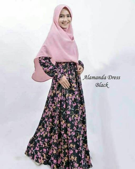 PROMO ... Gamis katun jepang 100% ori langsung dari konveksi size Standar dan Jumbo