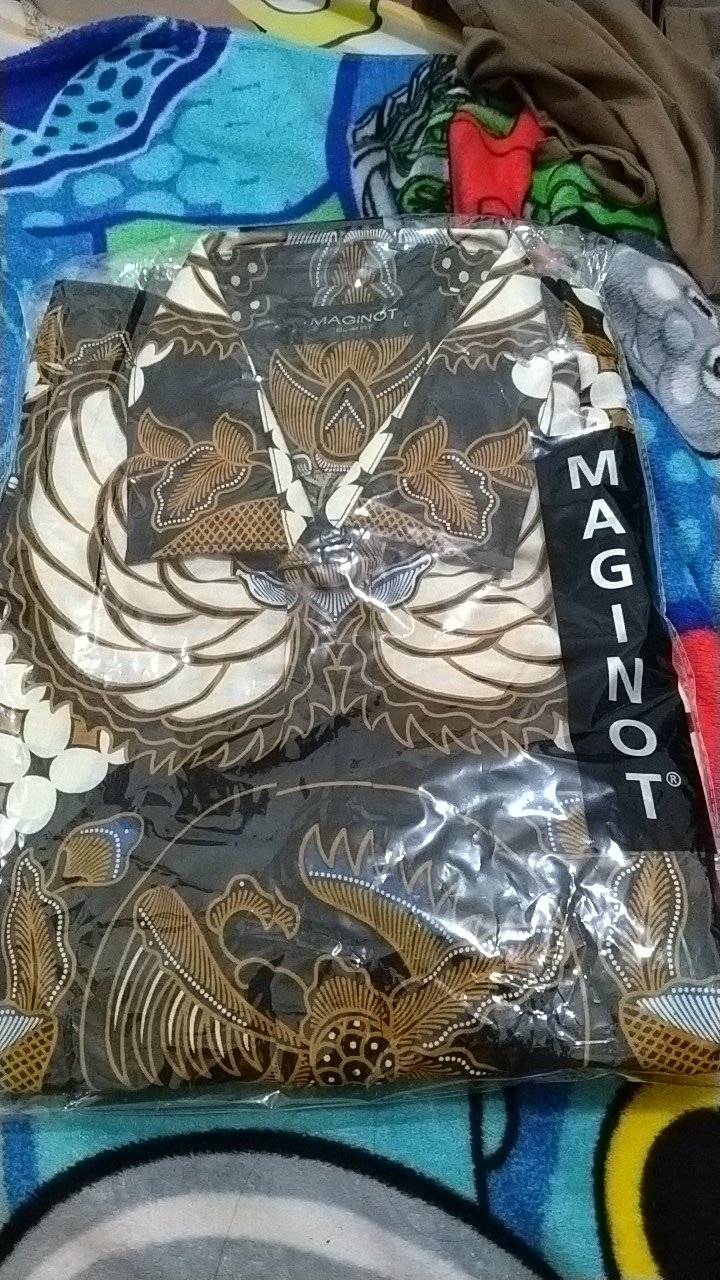 Maginot Kemeja Batik Pria Varena-ls Lengan Panjang