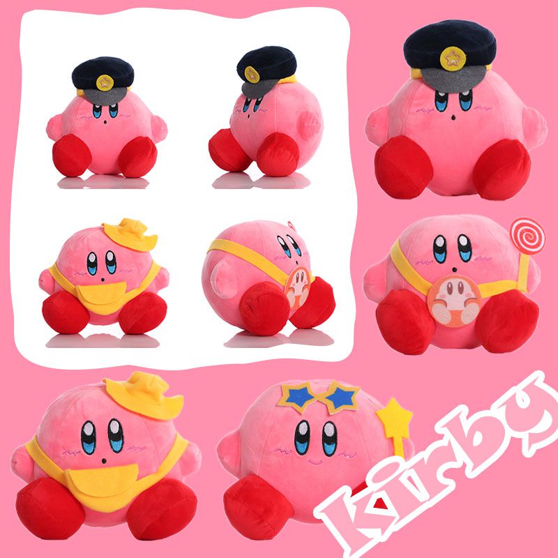 Game Kirby Star Cappy Plushie Doll Cartoon Anime Plush Toy Scratcher Children's gift