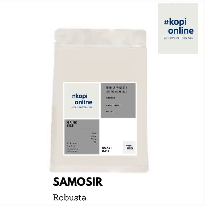 

ROBUSTA SAMOSIR 100GR/KOPI/COFFEE - BIJI