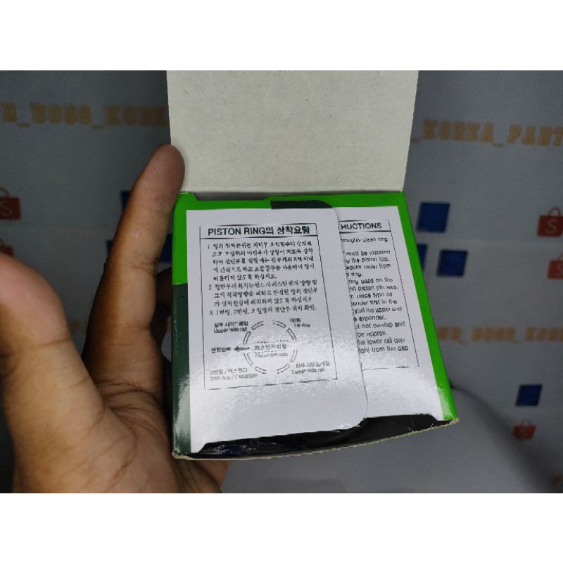 RING SEHER / piston  YPR HYUNDAI H1 BENSIN KOREA