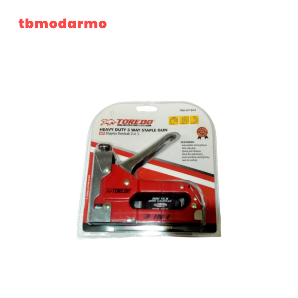 TBMO Gun Tacker / Stapler Tembak 3in1 900 Paku TRD-GT-SG3