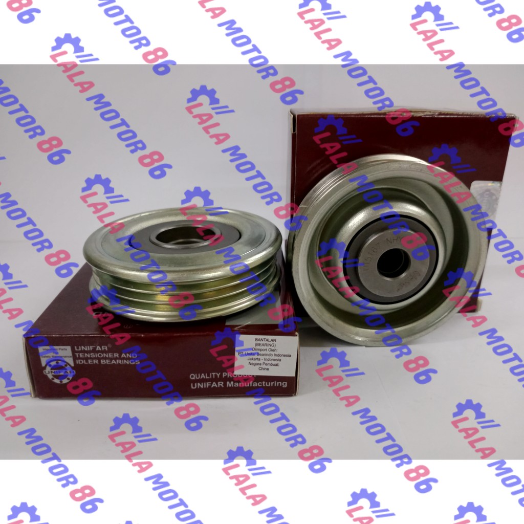 TENSIONER BEARING MITSUBISHI MAVEN APV AC PULLY VANBELT UNIFAR