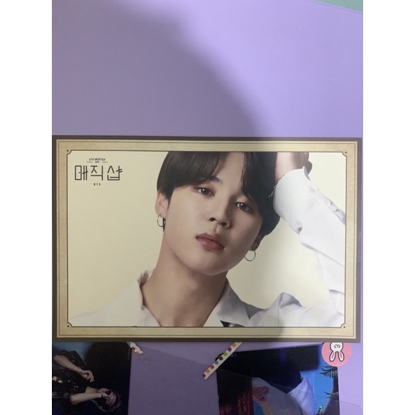 (READY STOCK) ARMY 6th membership kit Photo Ticket & 5th muster seoul LG postcard jimin