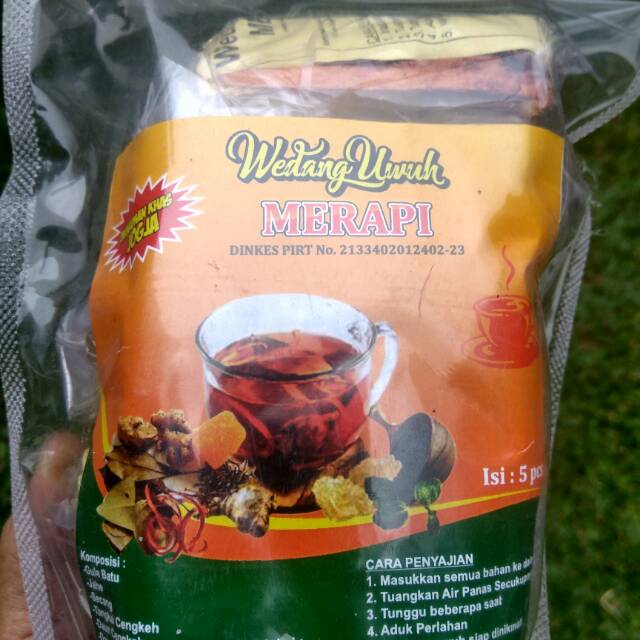 

Wedang Uwuh Merapi isi 5 pack Minuman Herbal asli jogya