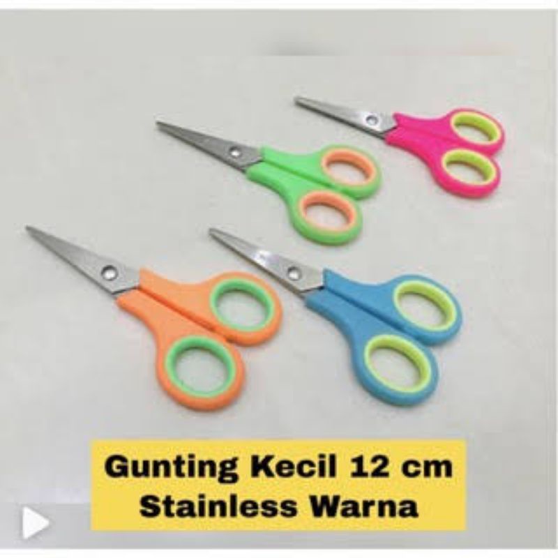 

Gunting Kecil Warna Stainless steel
