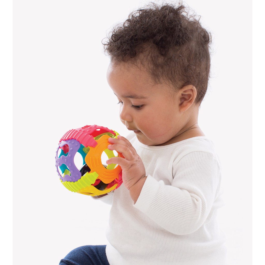 Playgro Baby Shake and Rattle - Mainan Bola untuk Anak Balita 3m+