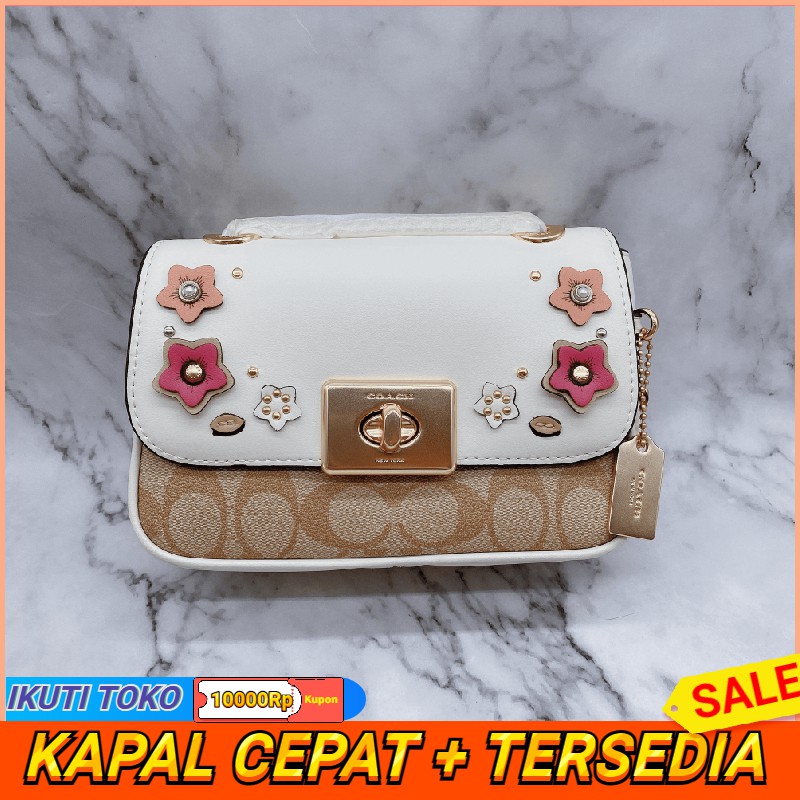 Coach 73057 Tas kurir wewangian kecil wanita Tas bahu Tas fashion wanita