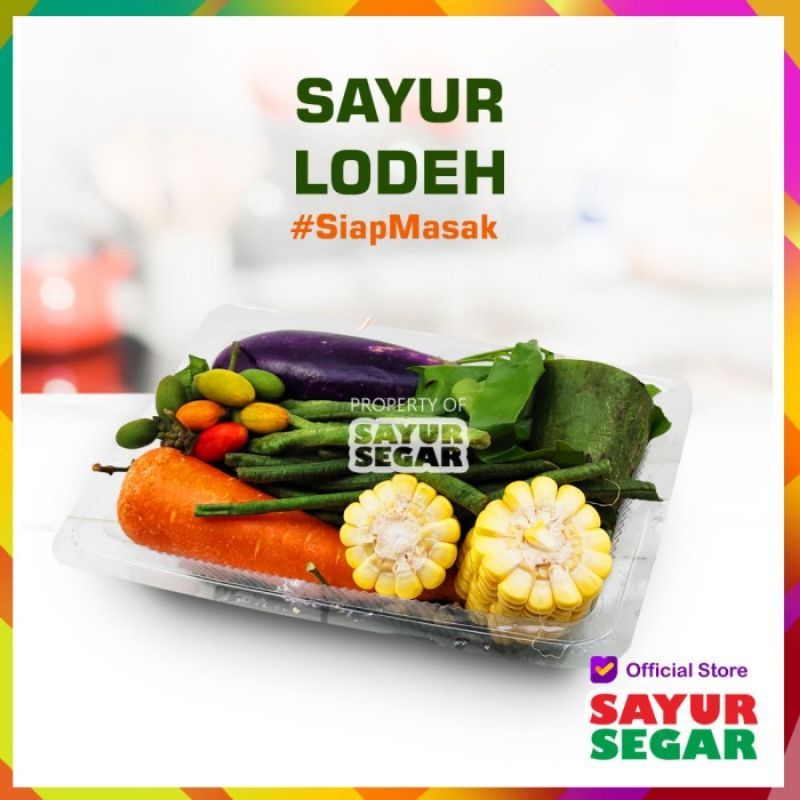 

paket sayur lodeh bersih fresh segar murah