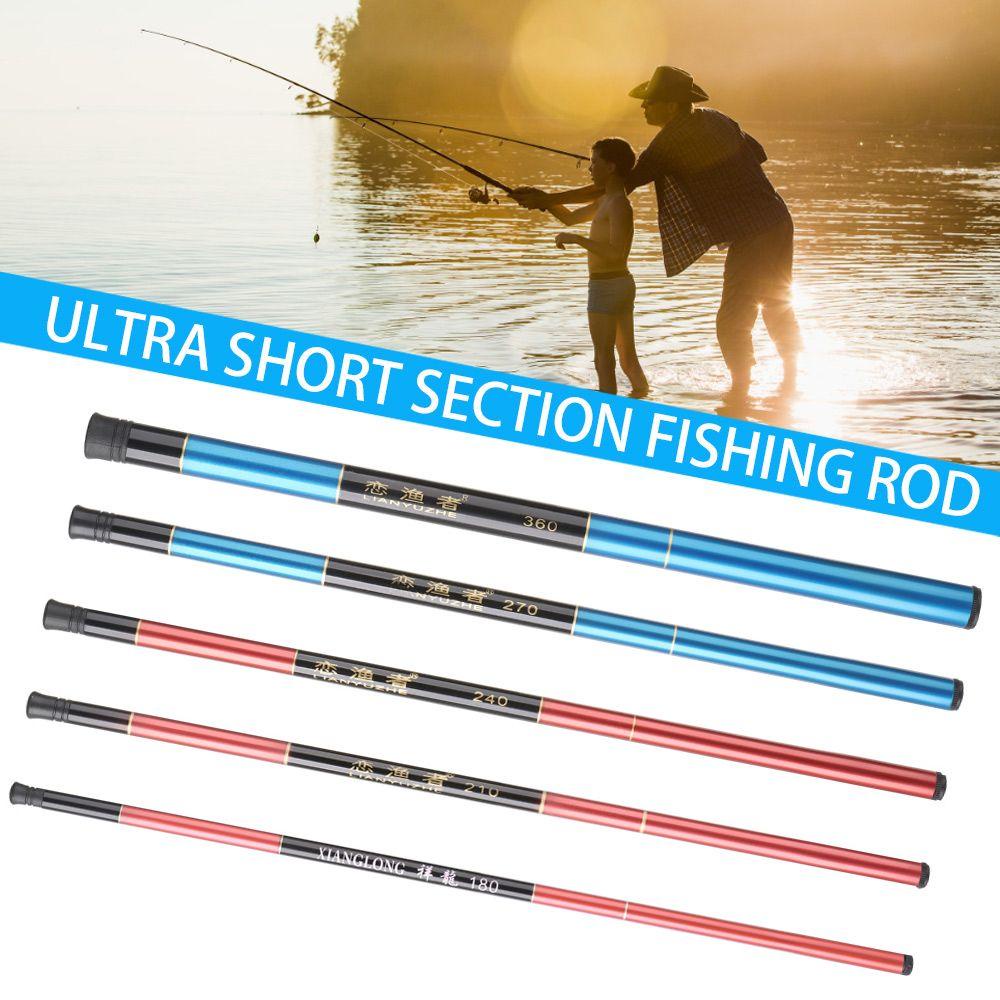 Chookyy 1.8M 2.1M 2.4M 2.7M 3.6M Joran Pancing Travel SuperHard Stream Memancing Aksesoris Casting Teleskopik