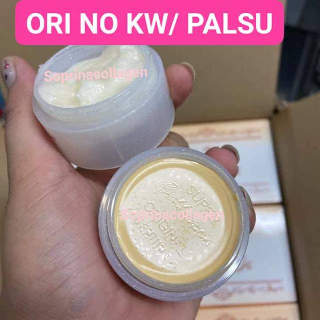 Cream siang & malam Collagen ORI sudah BPOM