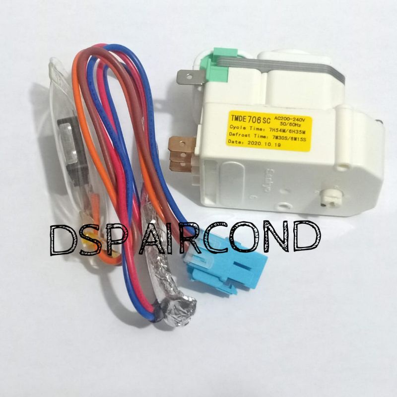 Timer LG fuse LG defrost satu set khusus kulkas dua pintu