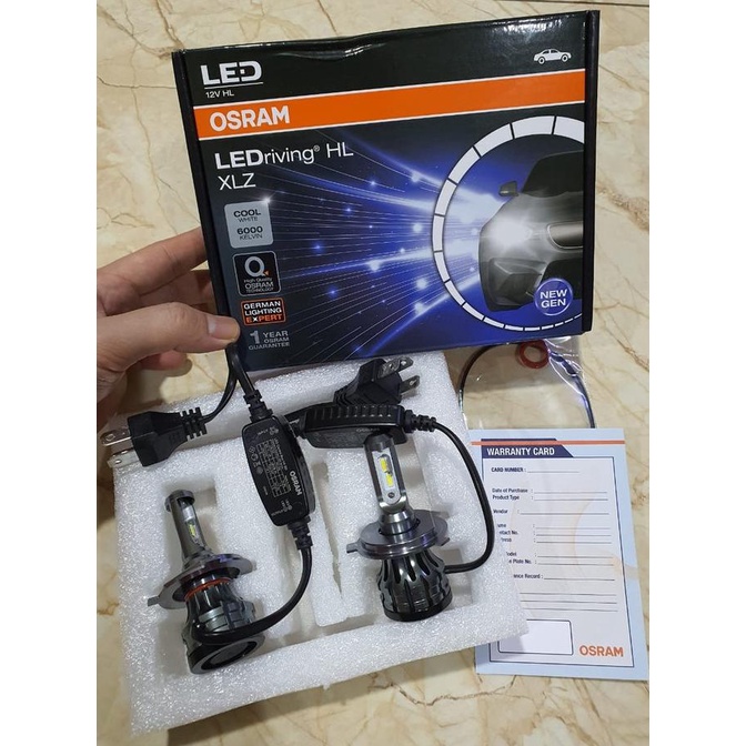LAMPU LED MOBIL H4 OSRAM XLZ NEW GENERATION BOHLAM PUTIH LED