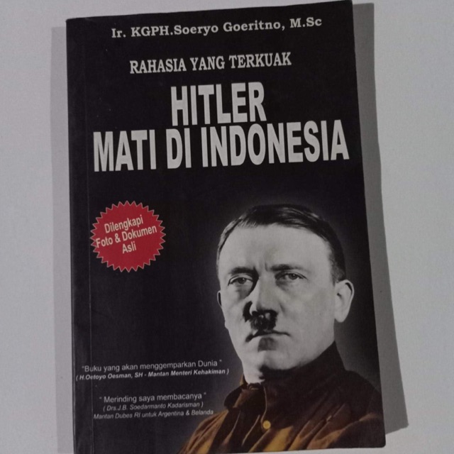 BUKU ORIGINAL - HITLER MATI DI INDONESIA