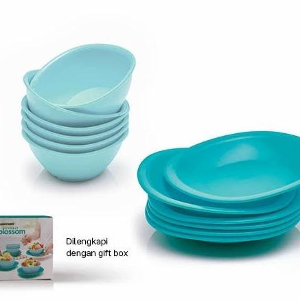 :=:=:=:=] Wadah Saji Set Tupperware Sweet Blossom Tosca