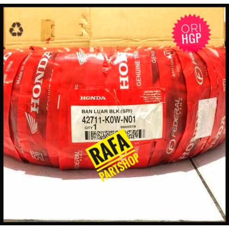 Ban Luar belakang SRI Tubbless ADV 150 130/70-13M/C 42711K0WN01 ORI AHM