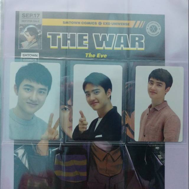Exo d.o let go elyxion power up mini figure photocard