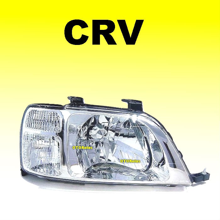 HEAD LAMP LAMPU DEPAN HONDA CRV GEN 1 1997 1996 1999 1998 2000 2001 2002 BESAR UTAMA HEADLAMP