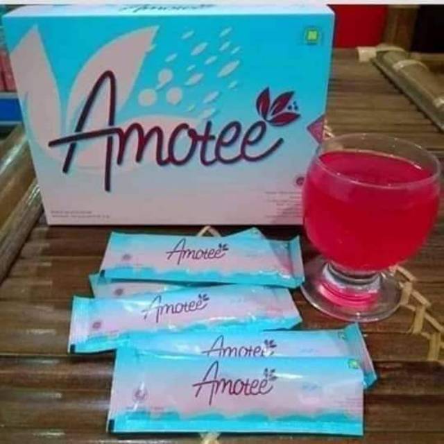 

Amootee NASA minuman untuk membantu kesehatan kulit mencerahkan kulit