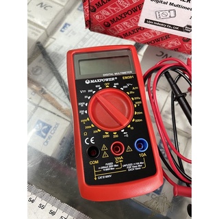 Jual Multimeter Digital Multitester Digital Maxpower Digital Multimeter Shopee Indonesia