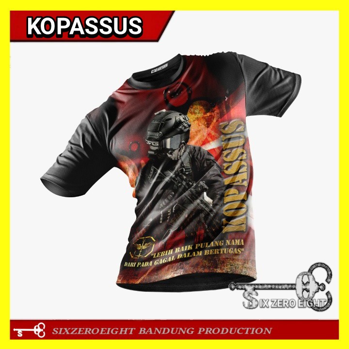 JERSEY TNI - POLRI TERBARU 2021 EDISI KOPASSUS