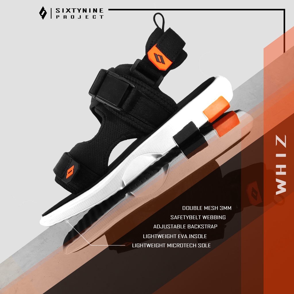 SIXTYNINE PROJECT - Whiz - Sandal Gunung Pria Wanita