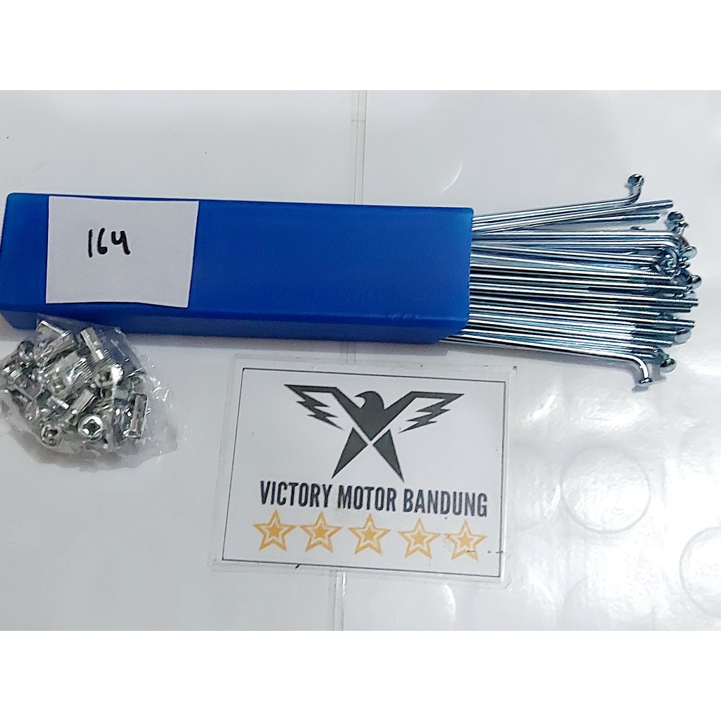 Ruji Jari Jari Roda Size 164 Depan Yamaha Rxking Rx king Ring 17 Merek Lokal