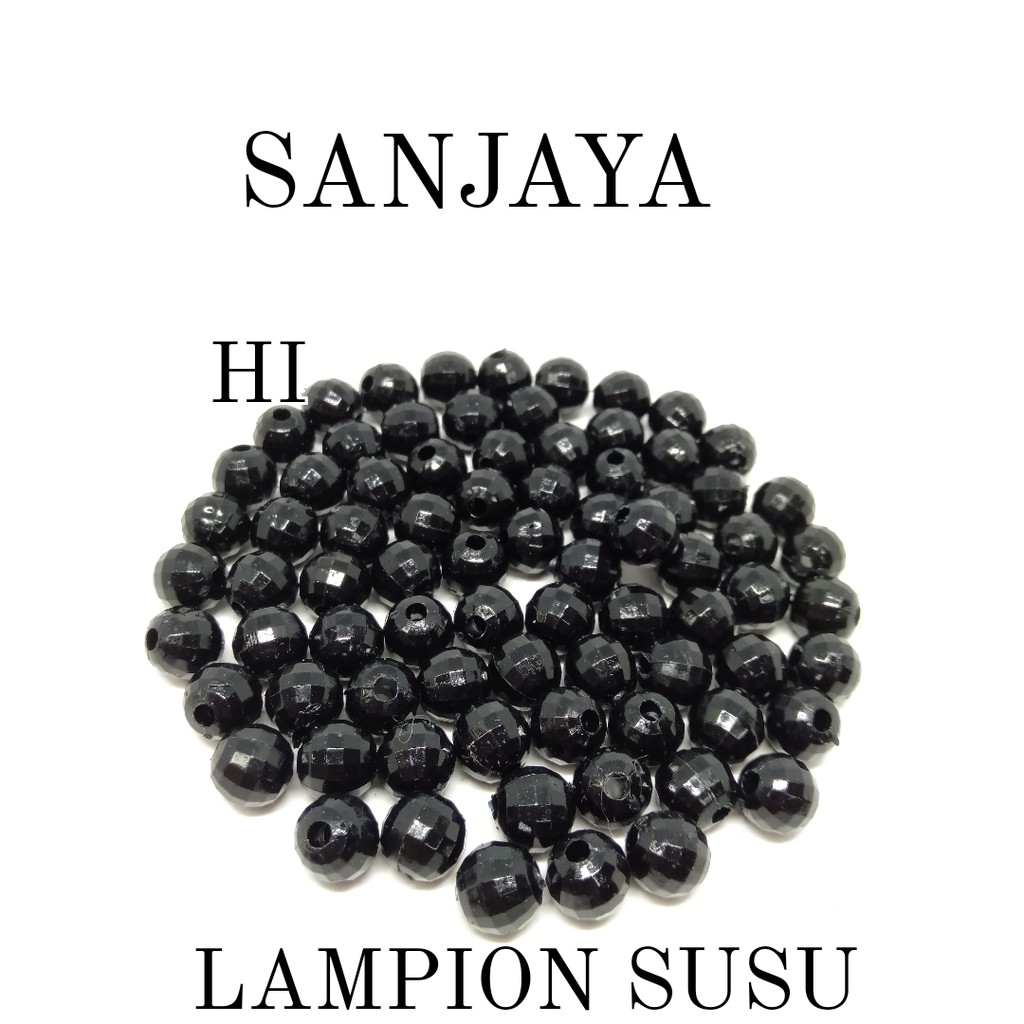 MANIK KACA / MOTE KACA / MANIK LAMPION / MOTE LAMPION / MOTE KACA LAMPION / MANIK KACA BOLA DUNIA / MUTIARA KACA LAMPION 8MM