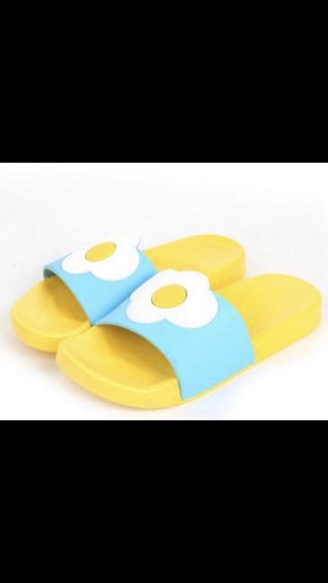 Sandal karet anak cewe cowo motif buah fruit sandals lentur anti slip ok  good quality