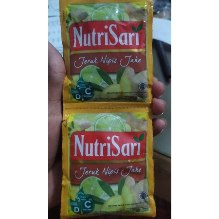 

Nutrisari Jeruk Nipis Jahe Rentengan Isi 10 Sachet