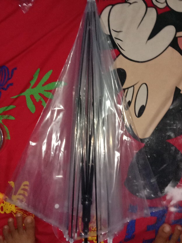 Tabasa Payung Transparan Korea Prewedding Jepang Bening